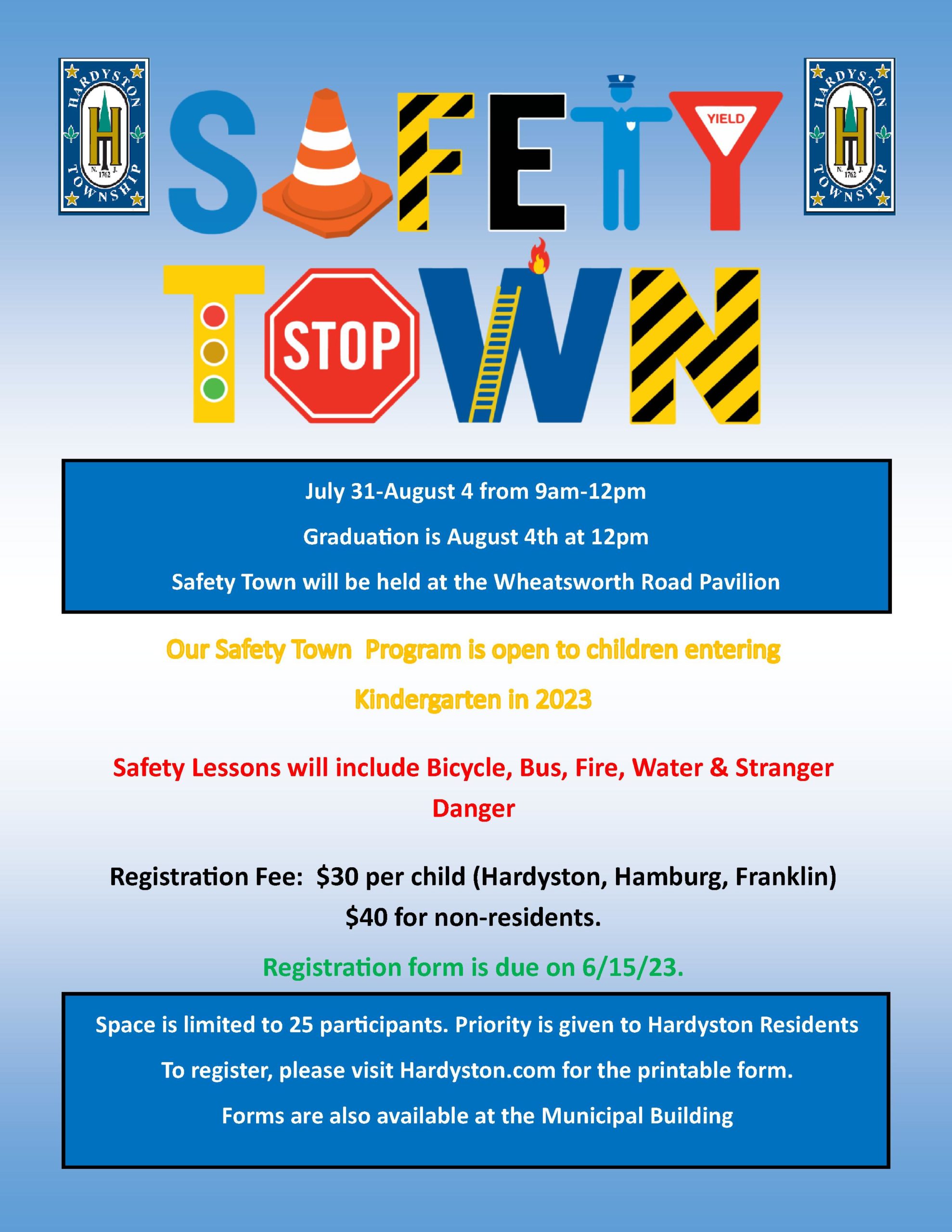 Safety Town Hardyston Township, New Jersey